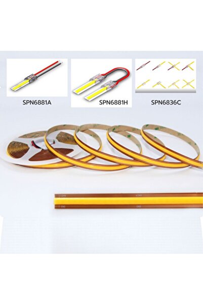 Luxera Lighting COB LED STRIP FREE CUT 24V 13W/m 4000K NEUTRAL LIGHT 5m/Roll