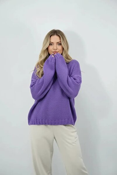 Hersley New Season Thin Knitted Women's Crew Neck Knitwear