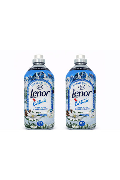 lenor Cortina Alp Çiçeği & Beyaz Misk Kokulu Çamaşır Yumuşatıcı 1.827 L – 87 ...
