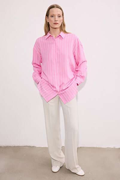 Touché Privé STRIPED VISCOSE SHIRT
