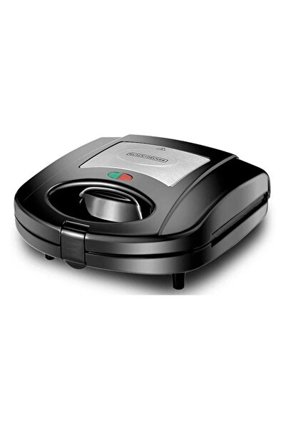 Black and Decker Black+Decker 3 In 1 Interchangeable Sandwich Maker, Black, T...
