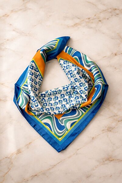 bahia butik aksesuar 50*50 Patterned Scarf