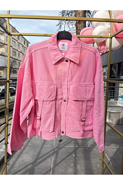 MODA Pembe kot ceket