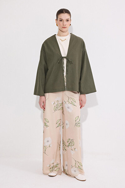 Touché Privé Front Tie Kimono