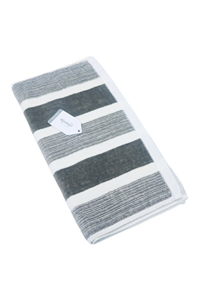 NIGHT ANGEL - منشفة أطفال قطنية مخططة لحديثي الولادة