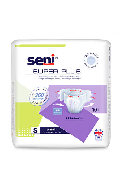 Seni Scutece Adulti Super Plus Small 10 Bucati