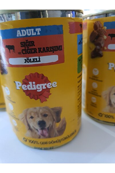 Pedigree PATİLİMARKET köpek konserve sığır&ciğerli