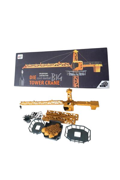 ADIRI SHOP Macara Turn Metalică Mare – Braț Rotativ, Ridicare Manuală, Jucări...