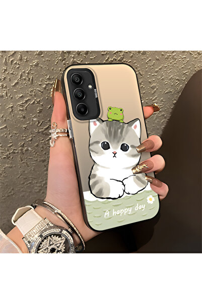 Hontinga حافظة هاتف سامسونج جالاكسي A15 متوافقة مع الحافة السيليكونية الصلبة ...