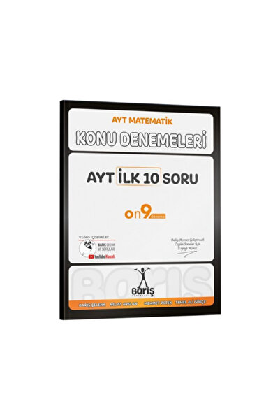 Garantör Akademi 2026 barış ayt ilk on soru konu denemeleri