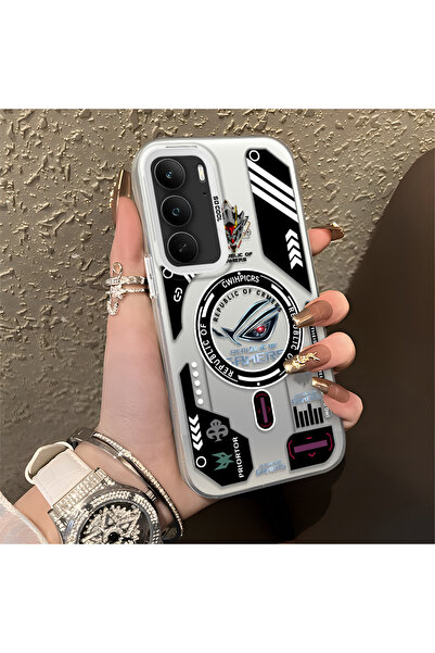 Hontinga حافظة هاتف Realme 14x متوافقة مع حافة السيليكون الصلبة ومضادة للسقوط...