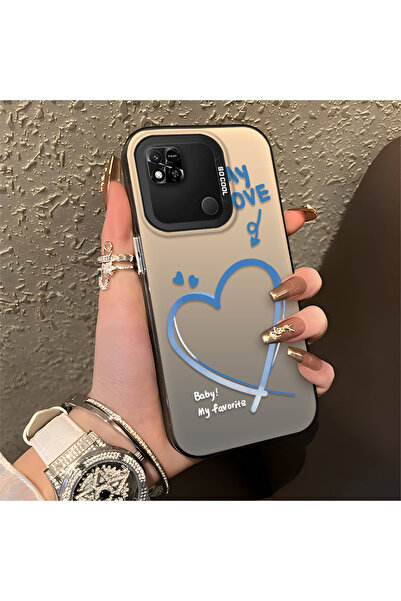 Hontinga حافظة هاتف Redmi 10A متوافقة مع الحواف السيليكونية الصلبة والمضادة ل...