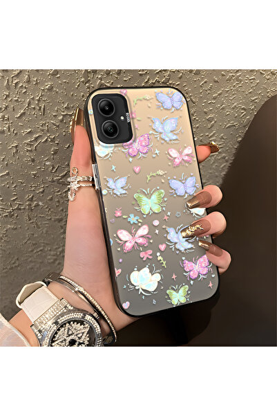 Hontinga حافظة هاتف سامسونج جالاكسي A05 متوافقة مع الحواف السيليكونية الصلبة ...