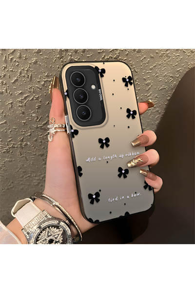 Hontinga غطاء هاتف سيليكون متوافق مع سامسونج جالاكسي S25 FE، بحافة صلبة ومضاد...