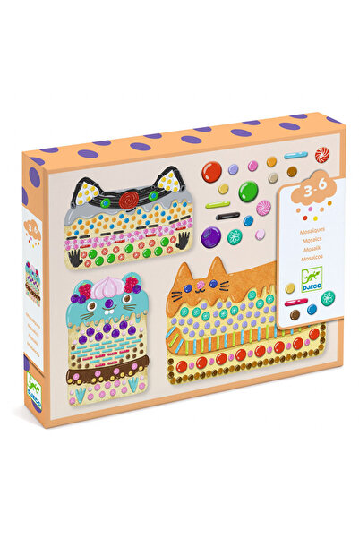 djeco Joc creativ de colaj mozaic