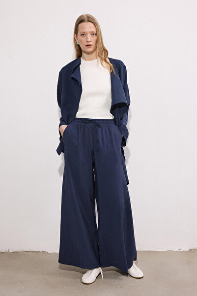 Touché Privé Kupra Draped Wide-Leg Pants