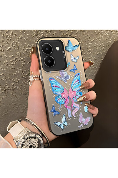 Hontinga حافظة هاتف Vivo Y36 5G متوافقة مع الحواف السيليكونية الصلبة والمضادة...