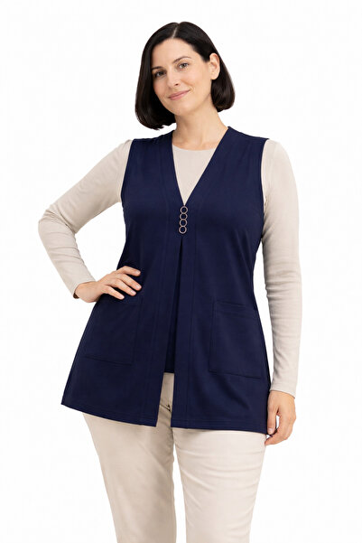 Mutlu City Women's Simple Pattern Combed Cotton Mother's Vest for Middle Ages...