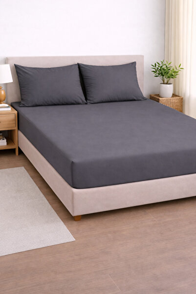 NazeninHome قماش ساتان 100% قطن 210 TC |   طقم ملاءات سرير مطاطية مكون من 82 ...