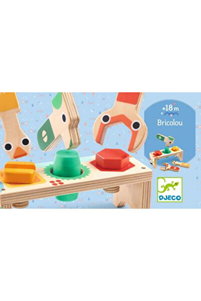 djeco Πάγκος εργασίας με βίδες, DIY