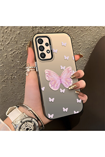 Hontinga حافظة هاتف سامسونج جالاكسي A33 متوافقة مع الحافة السيليكونية الصلبة ...