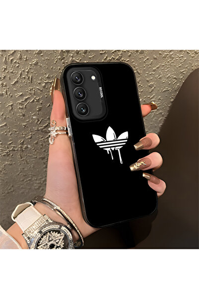 Hontinga حافظة هاتف سامسونج جالاكسي S22 متوافقة مع حافة السيليكون الصلبة ومضا...