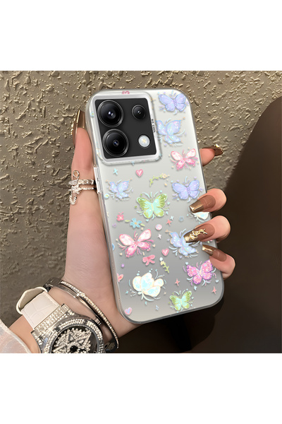 Hontinga حافظة هاتف Poco X6 5G متوافقة مع الحواف السيليكونية الصلبة والمضادة ...