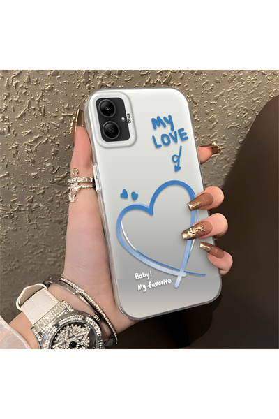 Hontinga حافظة هاتف سامسونج جالاكسي A05 متوافقة مع الحواف السيليكونية الصلبة ...