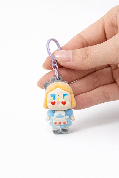 Ervalina CRY BABY Breloc colorat mini cu blăniță 3 CM