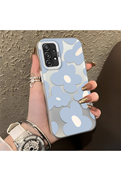 Hontinga حافظة هاتف سامسونج جالاكسي A52S 5G متوافقة مع الحواف السيليكونية الص...