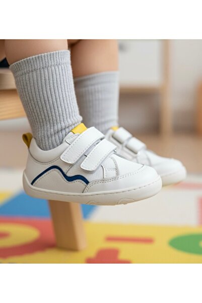 HAPPY WALK Leather and Orthopedic Sole Baby Boy Casual Shoes
