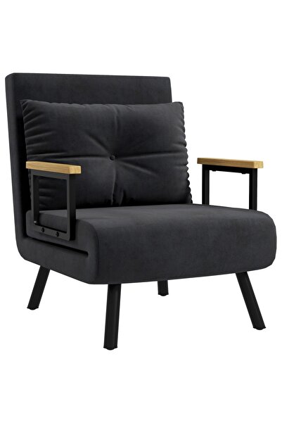 OEM Επεκτεινόμενη πολυθρόνα, με πλάτη ρυθμιζόμενη σε 5 επίπεδα, ατσάλι/πολυεσ...