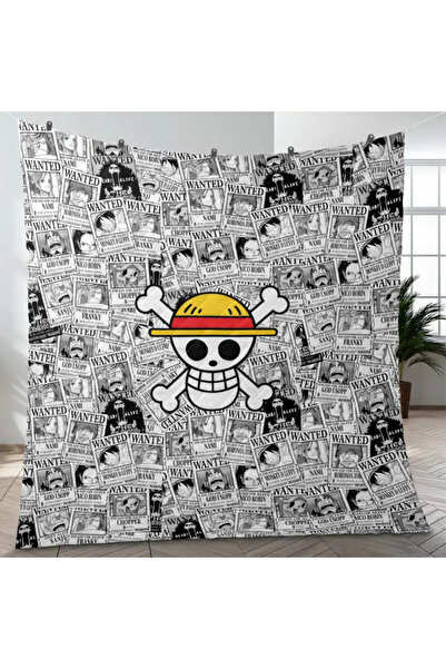 Piloji One Piece Wanted Poster Polar Battaniye