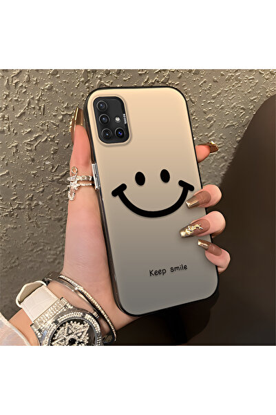 Hontinga حافظة هاتف سامسونج جالاكسي A51 متوافقة مع الحافة السيليكونية الصلبة ...