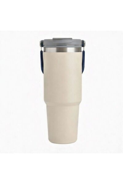 Blooming Plus ترمس سعة 900 مل - يحافظ على السخونة والبرودة لمدة 8 ساعات، مصنو...