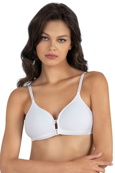 CSN CASANO Sutien fără burete, cu deschidere frontală și cupe, fără susținere