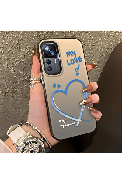 Hontinga حافظة هاتف Mi 12T Pro متوافقة مع الحواف السيليكونية الصلبة والمضادة ...