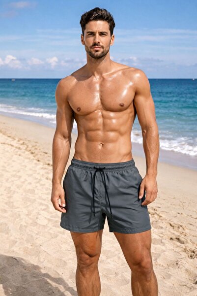 zs zaos fashion Ανδρικό μπλουζάκι μαγιό βασικού στάνταρ μεγέθους με εσωτερική...