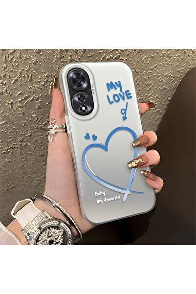 Hontinga حافظة هاتف OPPO A60 متوافقة مع حافة السيليكون الصلبة ومضادة للسقوط ب...