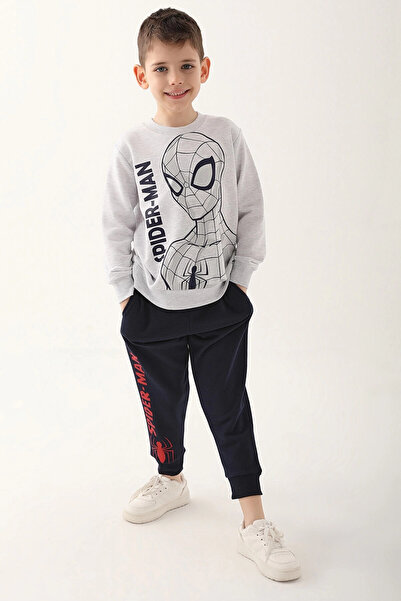SPIDERMAN Spider-man boy's tracksuit set - snow melange