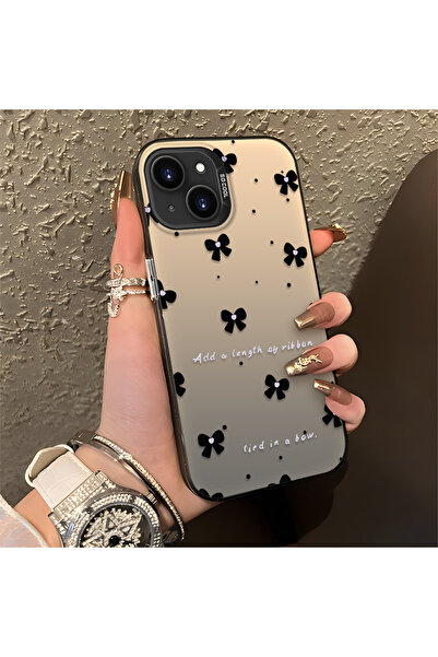 Hontinga iPhone 14 Plus Compatible Silicone Edge Hard Back Anti-Fall Phone Ca...