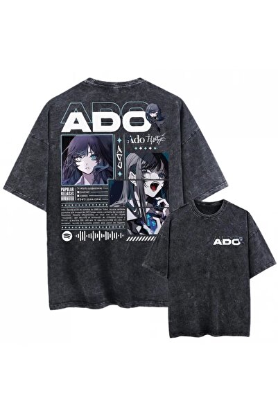 Toum Utaite Ado Printed Unisex Washable Vintage Oversize T-Shirt