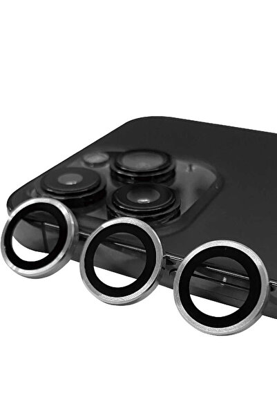 NewFace عدسة كاميرا NRZSNT iPhone 13 Max Raze المعدنية (192543) - فضي