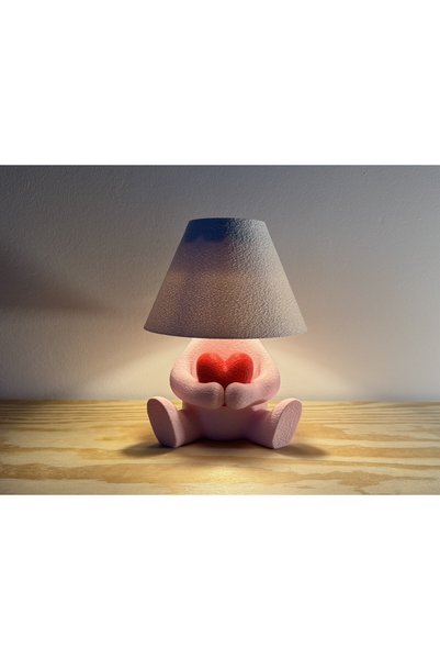 Devotech USB Led Heart Design Decorative Night Light |   Tabletop Romantic Am...