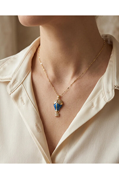 Dorvina 316L Steel Necklace Tarnish Resistant Jewelry Gold Color Zircon Stone...