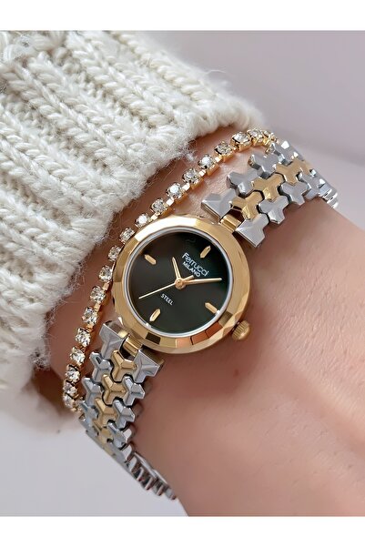 Ferrucci Steel Cord Steel Case Women's Wristwatch 3 Atm Waterproof 2 Years Wa...