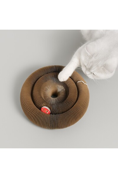 OEM CatSpiral - 3-in-1 Interactive Cat Toy, Scratcher, Durable Material