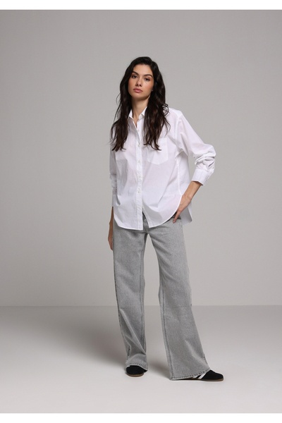 Colin's Regular Fit Women's Gray Denim Jean Trousers