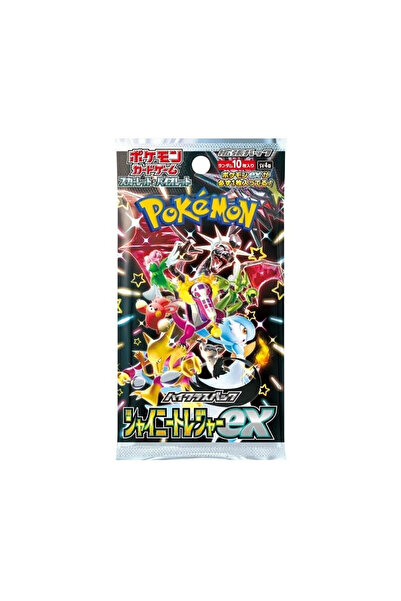 Nintendo Pachet 10 Cartonase Shiny Treasure ex (SV4a, Import Japonia) — High ...