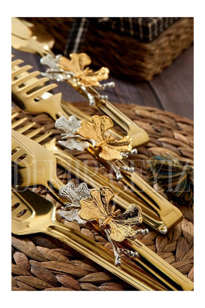 DMR LİFE Luxury 3-Piece Decorative Serving Tongs Set - Butterfly Detail, Elegance and Functionality in One